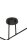 Deckenlampe Stoff Schwarz Beige E27 L:80 cm wohnlich