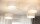 Deckenlampe blendarm Stoffschirm Weiß E27 L:80 cm