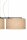 Pendelleuchte Leinen Schwarz Beige E27 L:70 cm