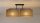 Deckenlampe Leinen Schwarz Natur E27 L:70 cm wohnlich