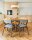 Pendelleuchte Jute Weiß Natur Beige E27 Ø40 cm