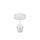 Deckenlampe Stoff Weiß Beige E27 Ø40 cm gemütlich