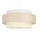 Pendelleuchte Stoff Weiß Hellbeige E27 Ø40 cm