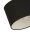 Deckenspot verstellbar Stoff Schwarz Weiß E27 L:18 cm