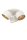 Deckenspot flexibel Stoff Weiß Gold E27 L:45 cm