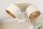Deckenspot flexibel Stoff Weiß Gold E27 L:45 cm