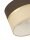 Deckenspot flexibel Stoff Weiß Braun Ecru E27 L:45 cm