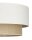 Deckenlampe Jute Weiß Beige E27 Ø45 cm gemütlich