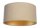 Wohnzimmerlampe Esstischleuchte Beige Gold Stoff