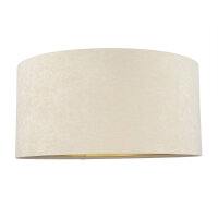 Hängelampe Esstischleuchte Beige Gold Wohnzimmer