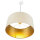 Hängelampe Esstischleuchte Beige Gold Wohnzimmer