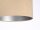 Pendelleuchte Beige Silber Retro rund Esstisch
