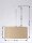 Pendelleuchte Beige Silber Retro rund Esstisch