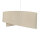 Hängeleuchte rund Groß Beige Weiß Ø50cm Esstisch