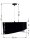 Pendelleuchte Schwarz Grau Silber Ø50cm Esstisch