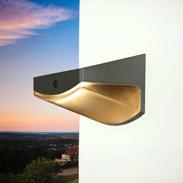 LED Solarleuchte mit Bewegungsmelder IP44 TSUNADE