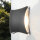 LED Wandlampe außen Schwarz Modern B: 20 cm