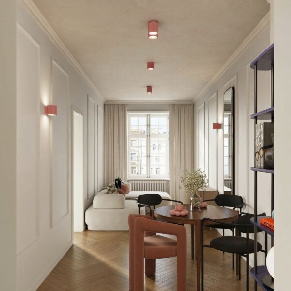 Wandlampe Up Down Aluminium Rosa G9 B:10 cm modern