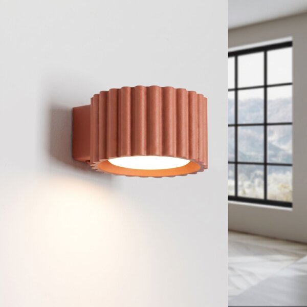Wandlampe Aluminium Ocker GX53 B:10 cm blendarm
