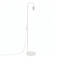 Stehleuchte schwenkbar Aluminium Wei&szlig; GU10 H:160 cm