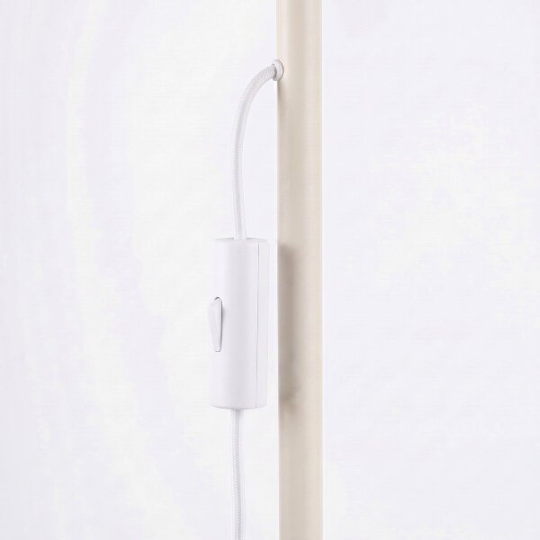 Stehlampe verstellbar Aluminium Beige GU10 H:155 cm