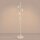 Stehlampe verstellbar Aluminium Beige GU10 H:155 cm