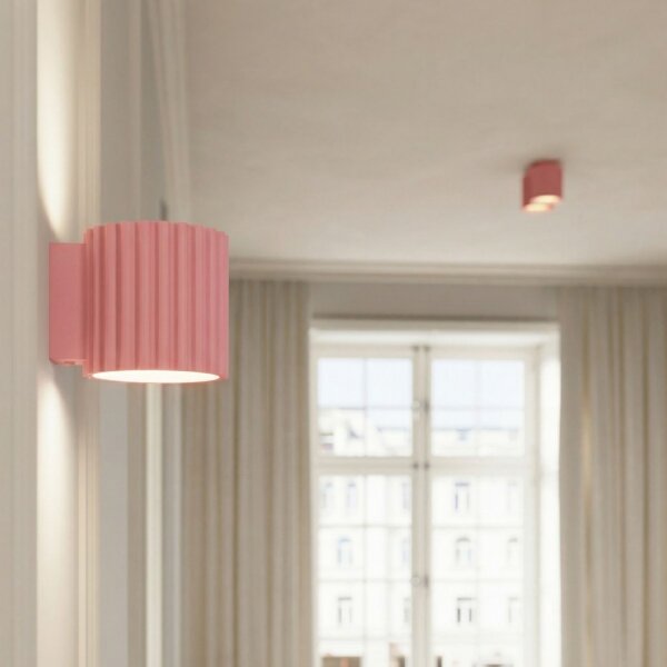 Deckenlampe Aluminium Rosa GU10 Ø10 cm modern