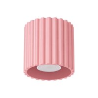 Deckenlampe Aluminium Rosa GU10 &Oslash;10 cm modern