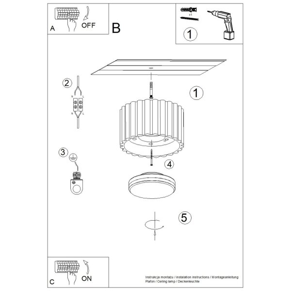 Deckenleuchte Aluminium Rosa GX53 Ø10 cm rund