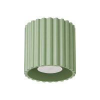 Deckenlampe Aluminium Salbei GU10 &Oslash;10 cm rund