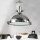 Pendelleuchte Ø45cm Industrie Wohnzimmerlampe Chrom