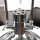 Pendelleuchte Ø45cm Industrie Wohnzimmerlampe Chrom