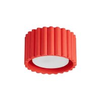 Deckenlampe Aluminium Rot GX53 &Oslash;10 cm modern rund