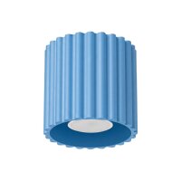 Deckenlampe Aluminium Hellblau GU10 &Oslash;10 cm modern