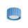 Deckenlampe Aluminium Hellblau GX53 Ø10 cm modern