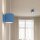 Deckenleuchte Aluminium Hellblau GX53 L:21 cm