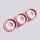 Deckenlampe 3-flammig Aluminium Rosa GX53 L:32,5 cm