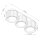 Deckenlampe 3-flammig Aluminium Gelb GX53 L:32,5 cm