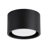 Deckenleuchte Aluminium Schwarz GX53 &Oslash;10 cm modern