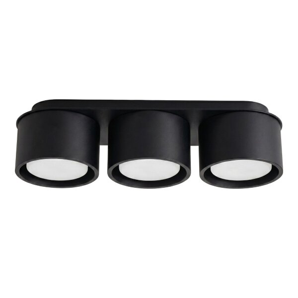 Deckenleuchte Aluminium Schwarz GX53 L:32,4 cm