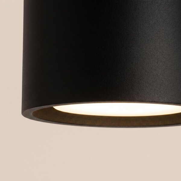 Deckenleuchte Aluminium Schwarz GX53 L:32,4 cm
