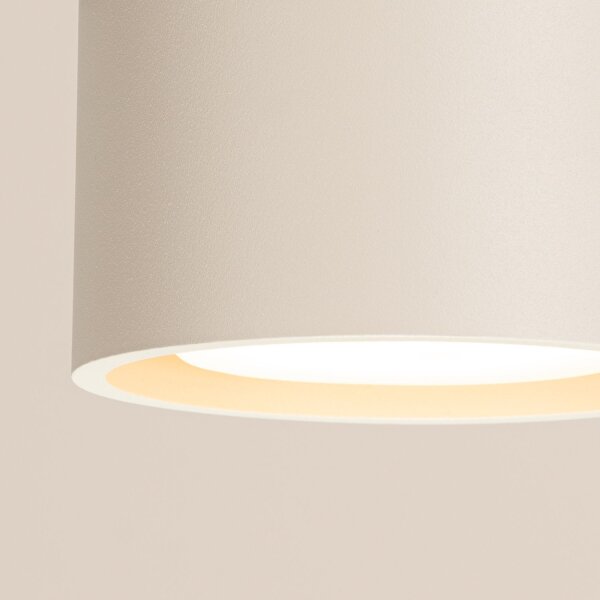 Deckenlampe Aluminium Beige GX53 L:32,4 cm modern