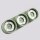 Deckenleuchte 3-flammig Aluminium Salbei GX53 L:32,4 cm