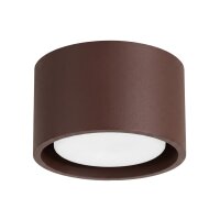 Deckenlampe Aluminium Braun GX53 &Oslash;10 cm modern