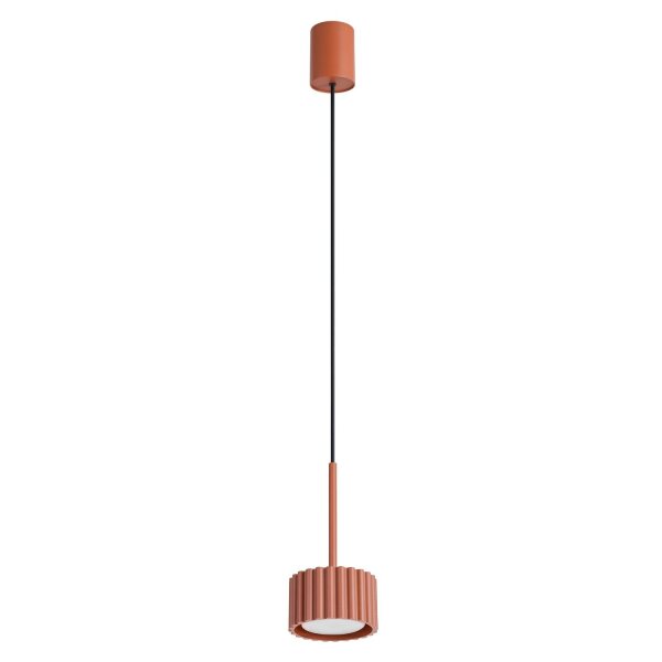 Pendelleuchte Aluminium Ocker GX53 Ø10 cm modern rund