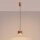Pendelleuchte Aluminium Ocker GX53 Ø10 cm modern rund