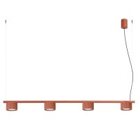 Pendelleuchte Aluminium Ocker GX53 L:122 cm modern