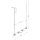 Pendelleuchte Aluminium Ocker GX53 L:122 cm modern