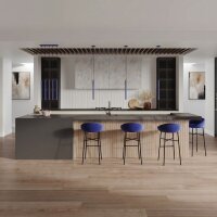 Pendelleuchte Stahl Ultramarin G9 Ø15 cm modern