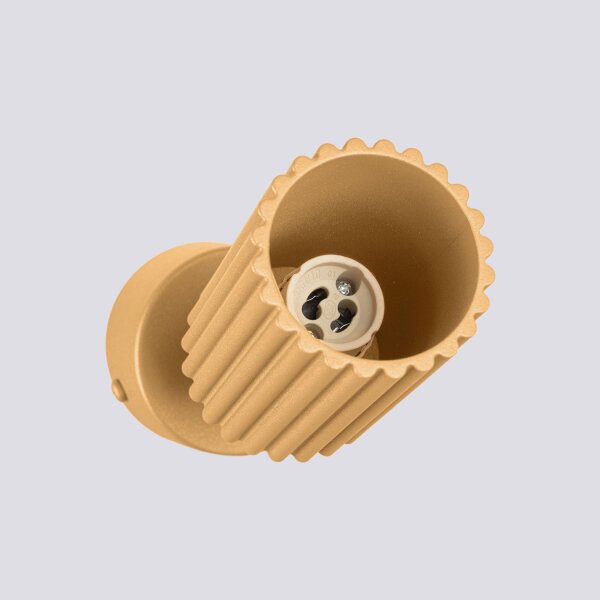 Deckenstrahler verstellbar Aluminium Gold GU10 Ø6,5 cm